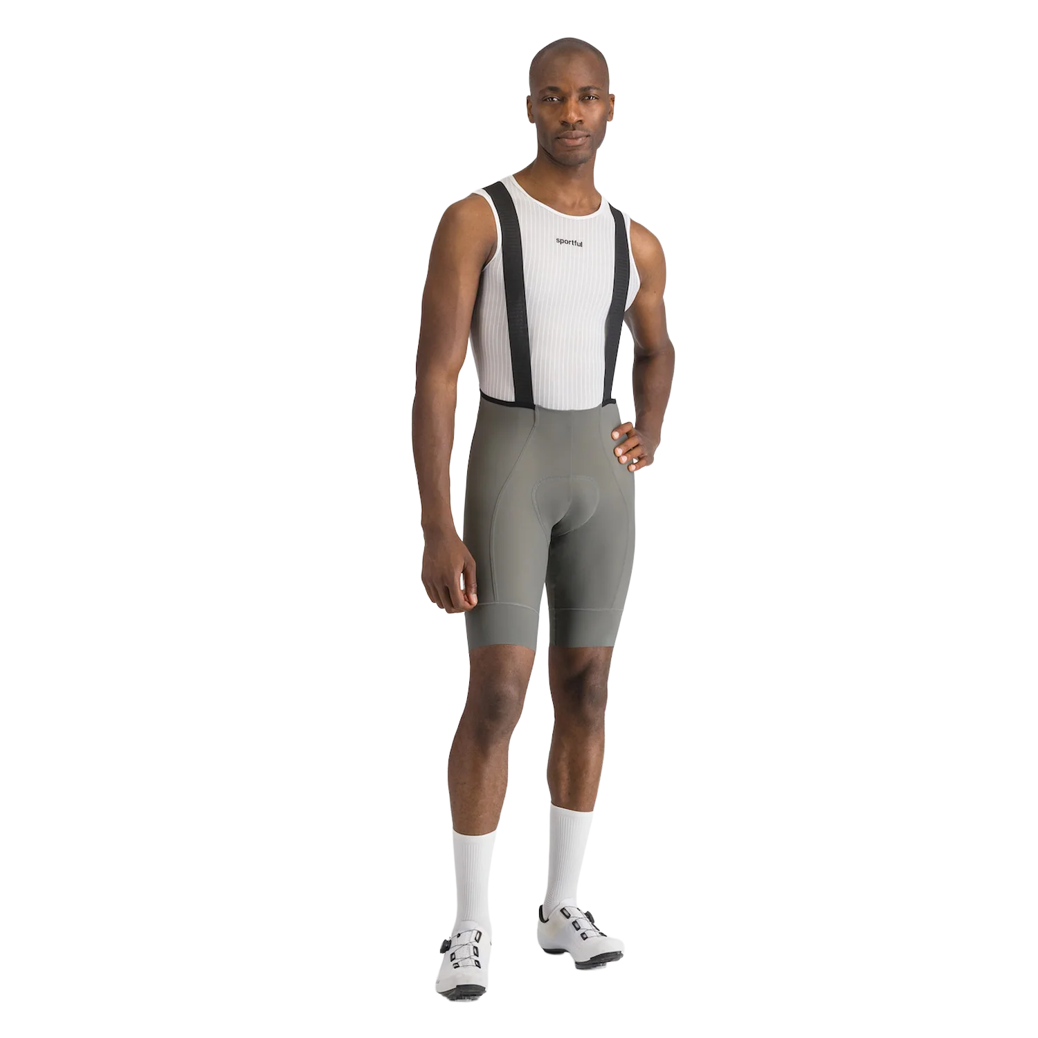 Cuissard Court à Bretelles SPORTFUL SRK Gris