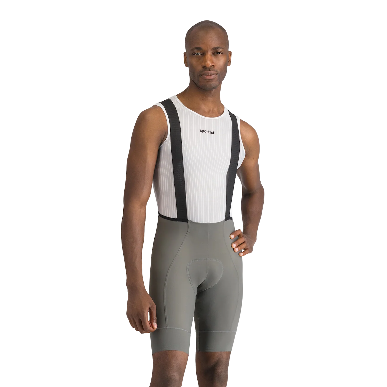 Cuissard Court à Bretelles SPORTFUL SRK Gris - Image 7