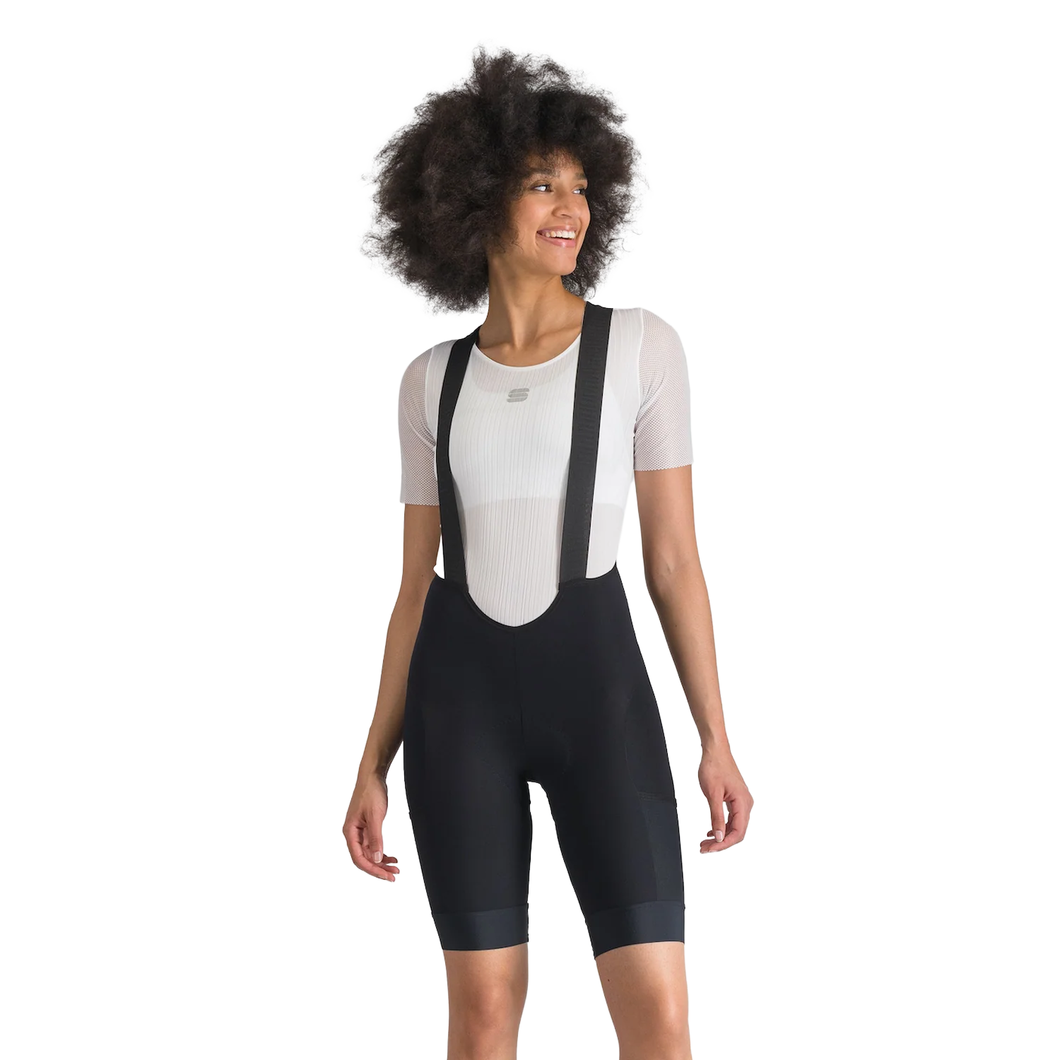 Cuissard Court à Bretelles SPORTFUL SUPERGIARA 2 Femme Noir - Image 2