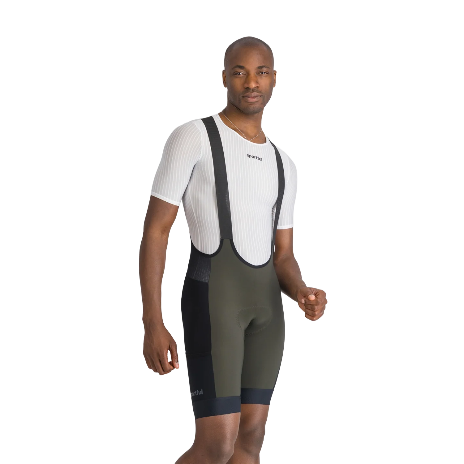 Cuissard Court à bretelles SPORTFUL SUPERGIARA 2 Kaki/Noir