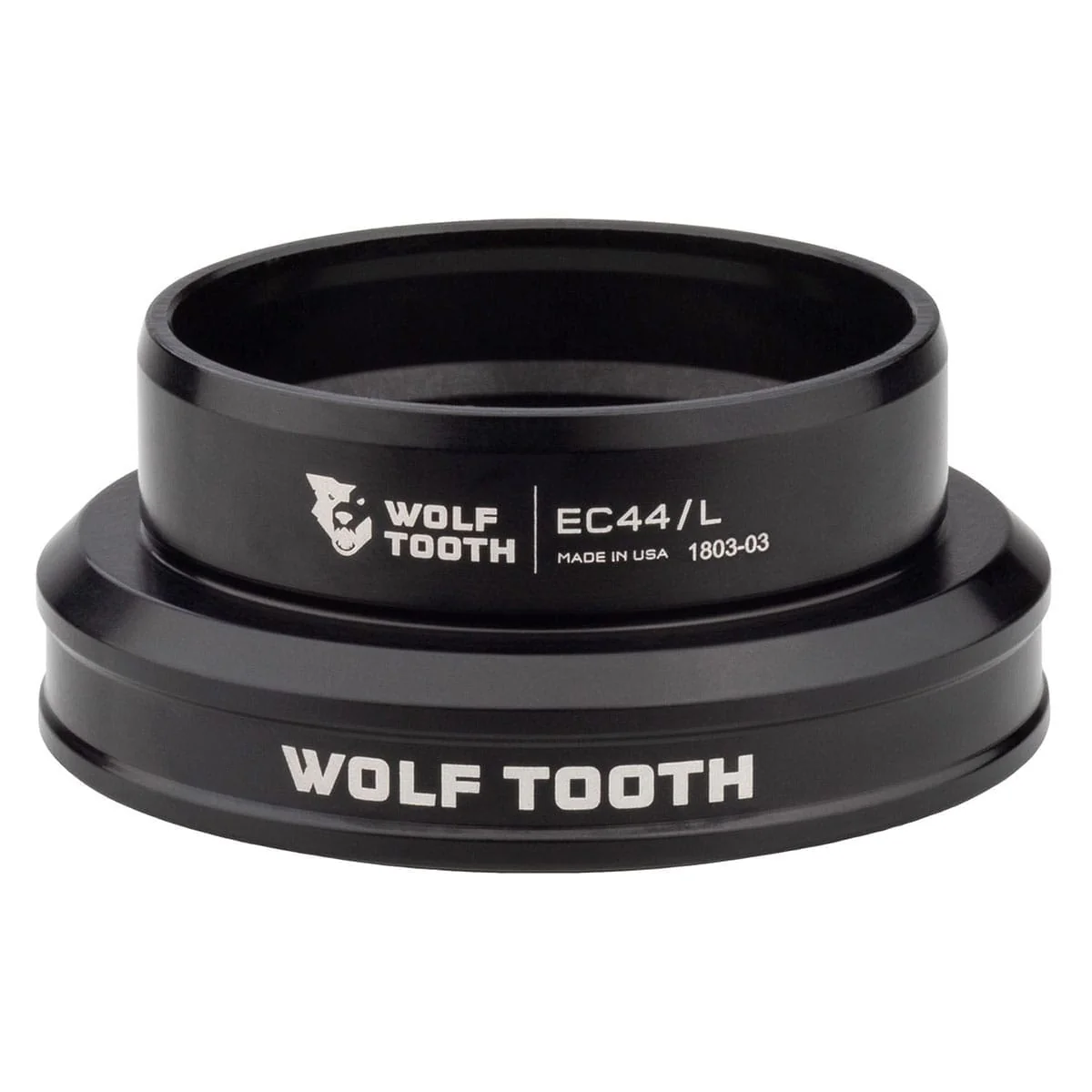 Cuvette Basse pour Jeu de Direction Externe WOLF TOOTH PERFORMANCE 1.5" EC44 Noir
