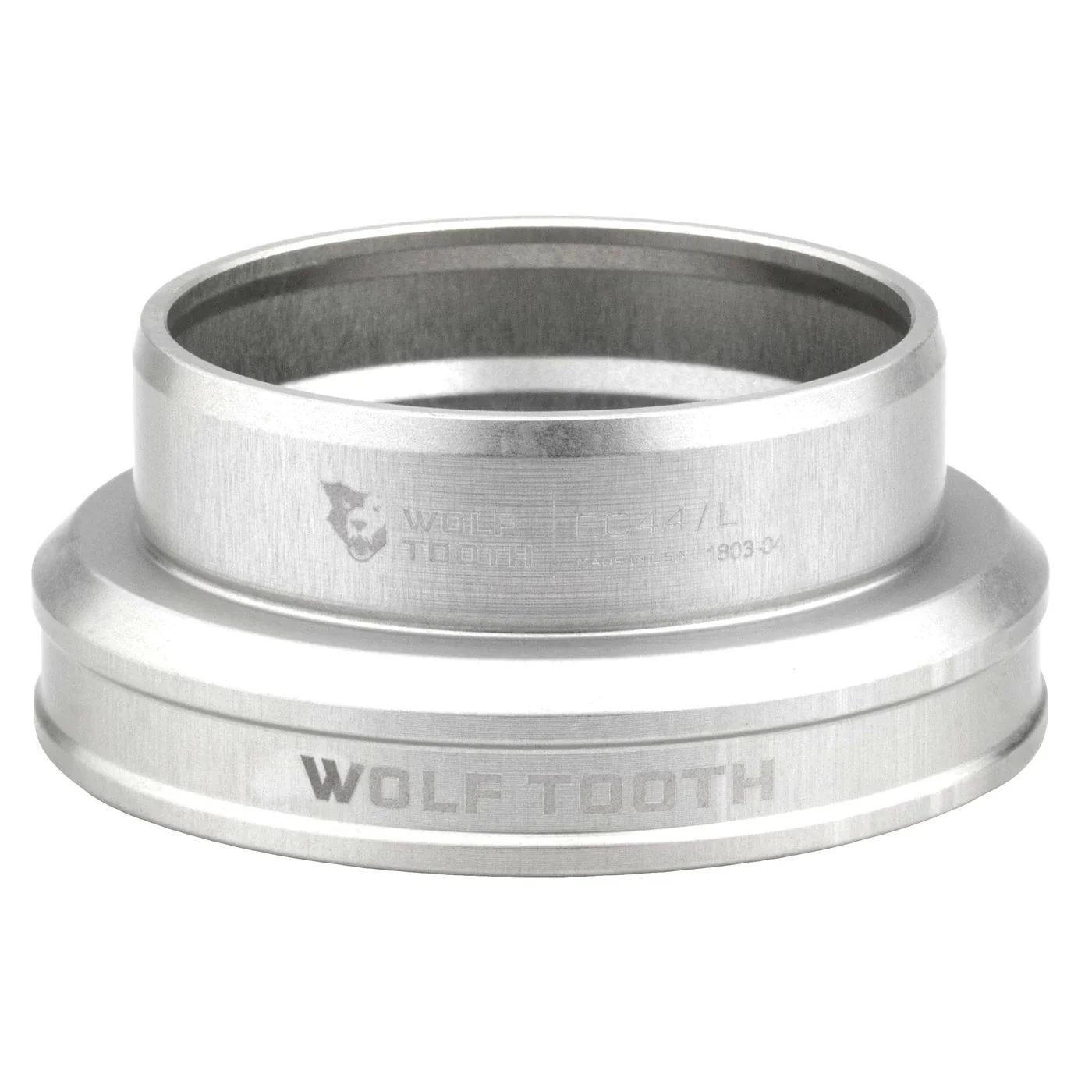 Cuvette Basse pour Jeu de Direction Externe WOLF TOOTH PREMIUM 1.5" EC44 Argent