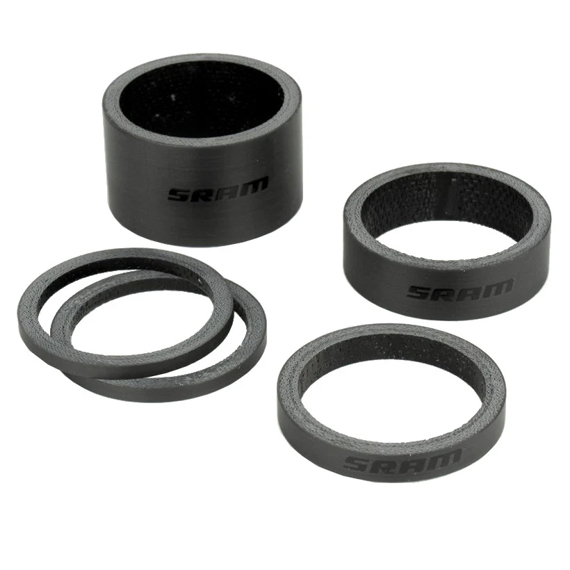 Entretoises de Direction SRAM Carbone Noir