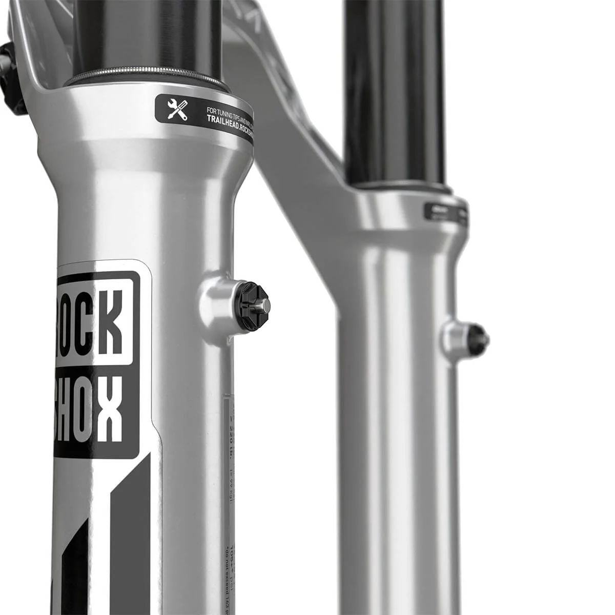 Fourche ROCKSHOX PIKE ULTIMATE CHARGER 3 RC2 27.5 DebonAir+ Conique Axe 15x110 mm Boost Argent - Image 4