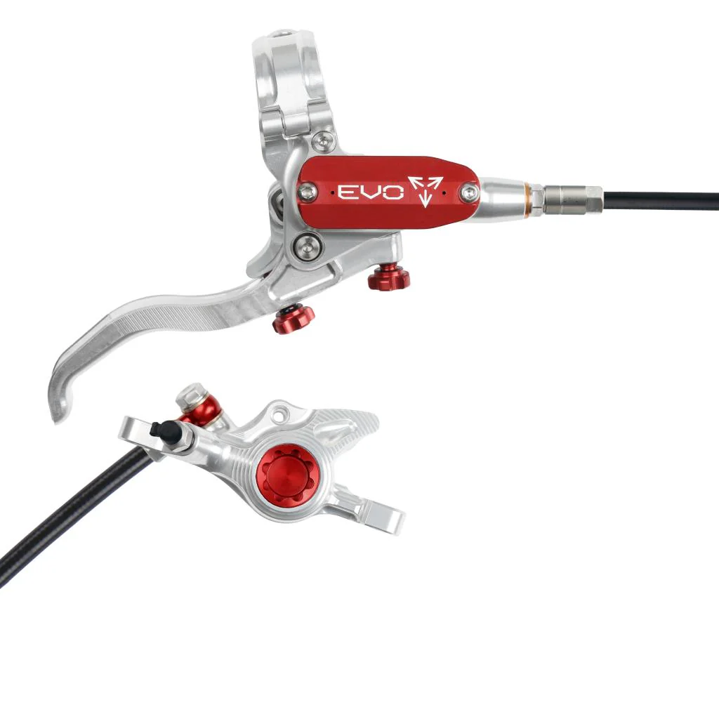 Frein Arrière HOPE TECH 4 EVO X2 PM Argent/Rouge