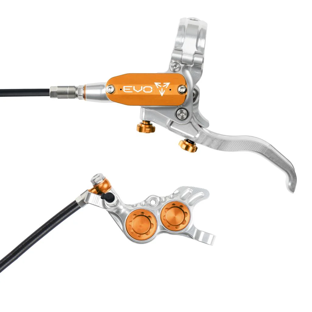 Frein Avant HOPE TECH 4 EVO GR4 Argent/Orange