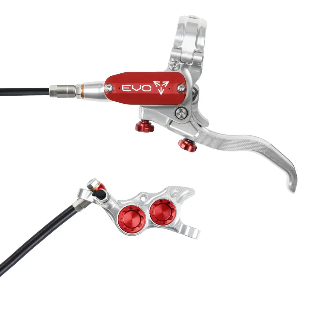 Frein Avant HOPE TECH 4 EVO TR4 Argent/Rouge