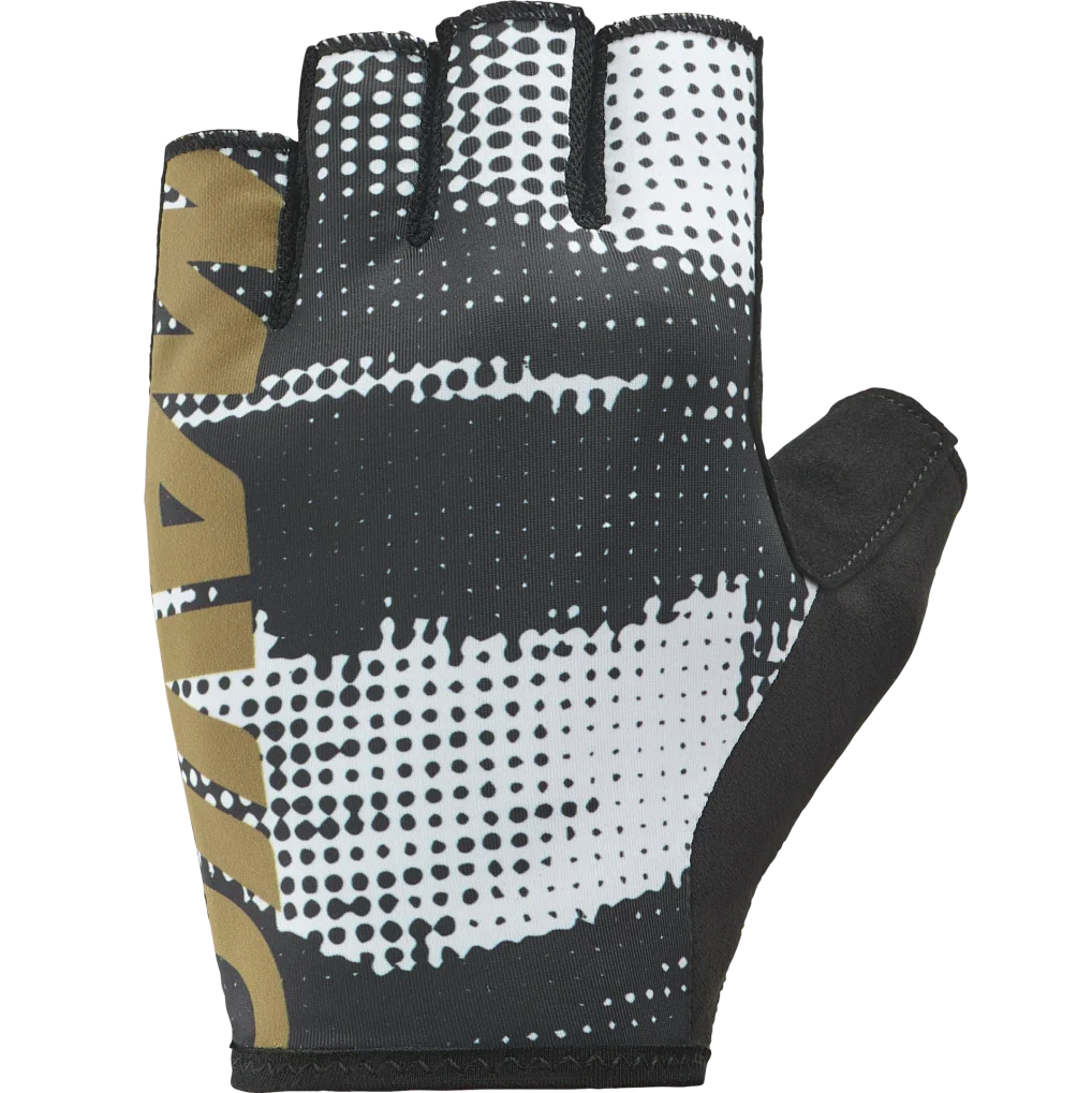 Gants Courts MAVIC ESSENTIAL PADDED GRAPHIC Noir/Blanc