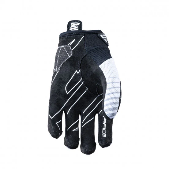 Gants FIVE BMX RACE Junior Noir/Blanc - Image 2
