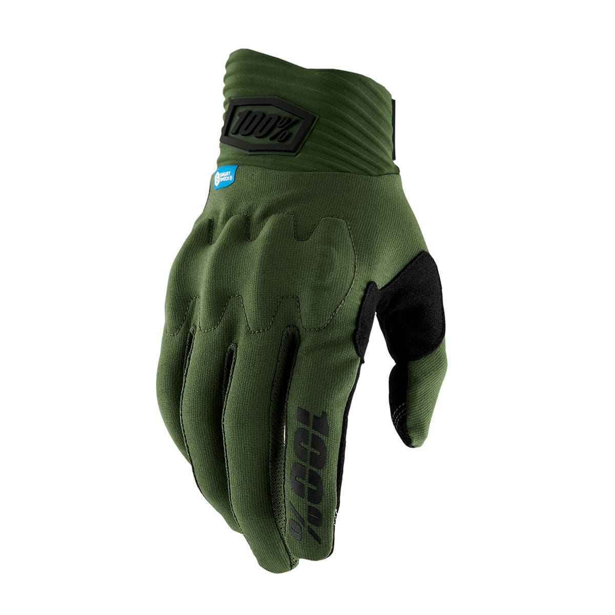 Gants 100% COGNITO SMART SHOCK Kaki