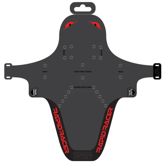 Garde-boue RRP EnduroGuard Standard (fourche 80 à 120mm) Noir/Rouge