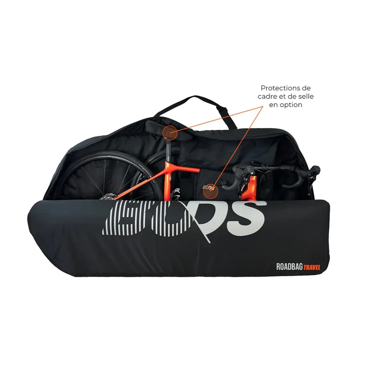 Housse de Vélo Route BUDS ROADBAG TRAVEL (spécial Avion) Noir - Image 2