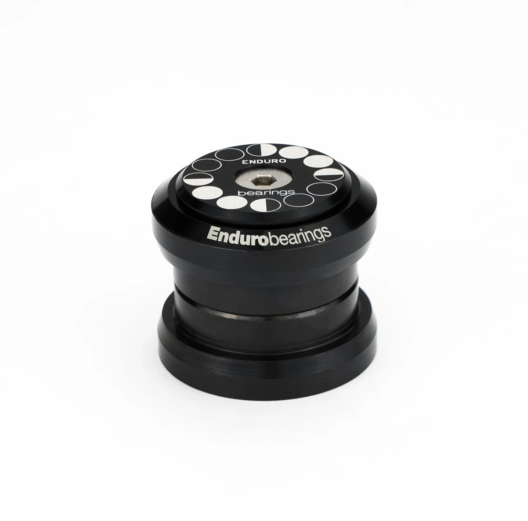 Jeu de direction Externe ENDURO BEARINGS 1"1/8 EC34/EC34 Black Oxide