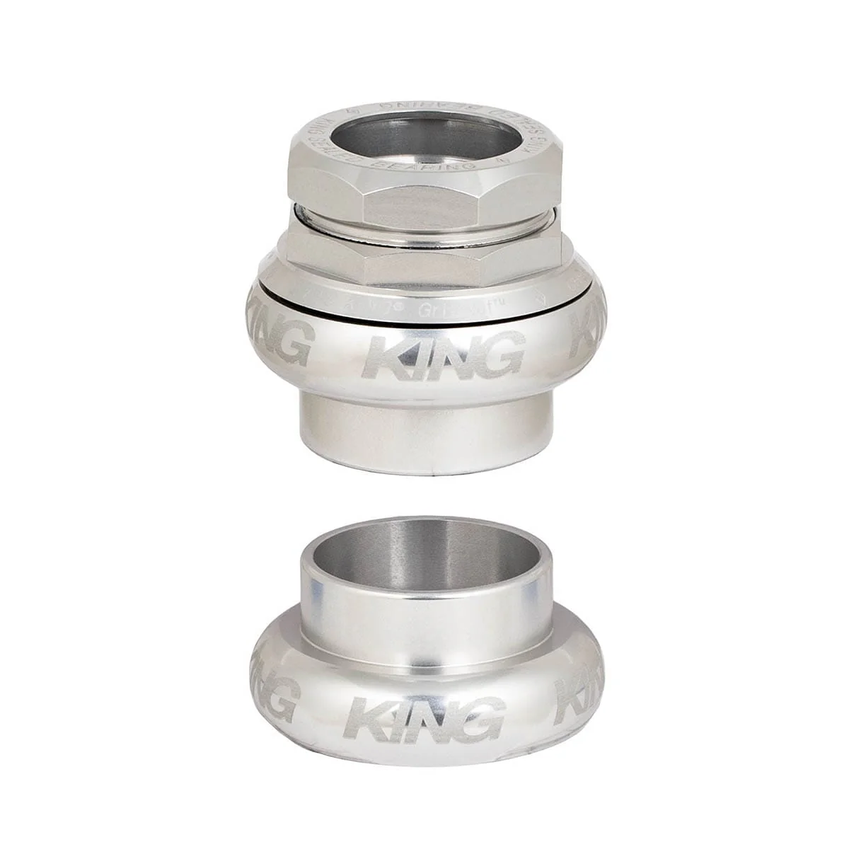 Jeu de Direction Externe CHRIS KING GRIPNUT 1" EC30 Sotto Voce Argent