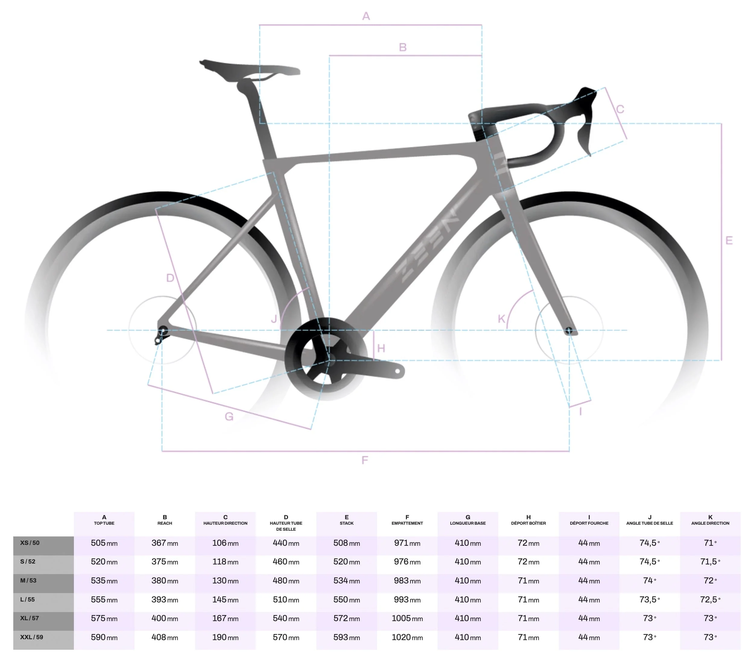 Kit Cadre ZEEN SUPERLITE Matt Carbon - Image 7