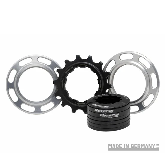 Kit Single Speed REVERSE COMPONENTS EXPERT pour Corps HG Argent