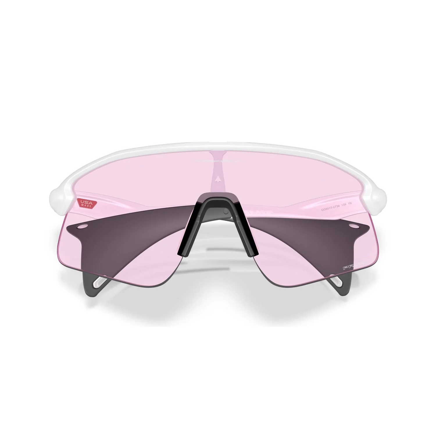 Lunettes OAKLEY STUNT DEVIL Blanc Matt Prizm Low Light - Image 8