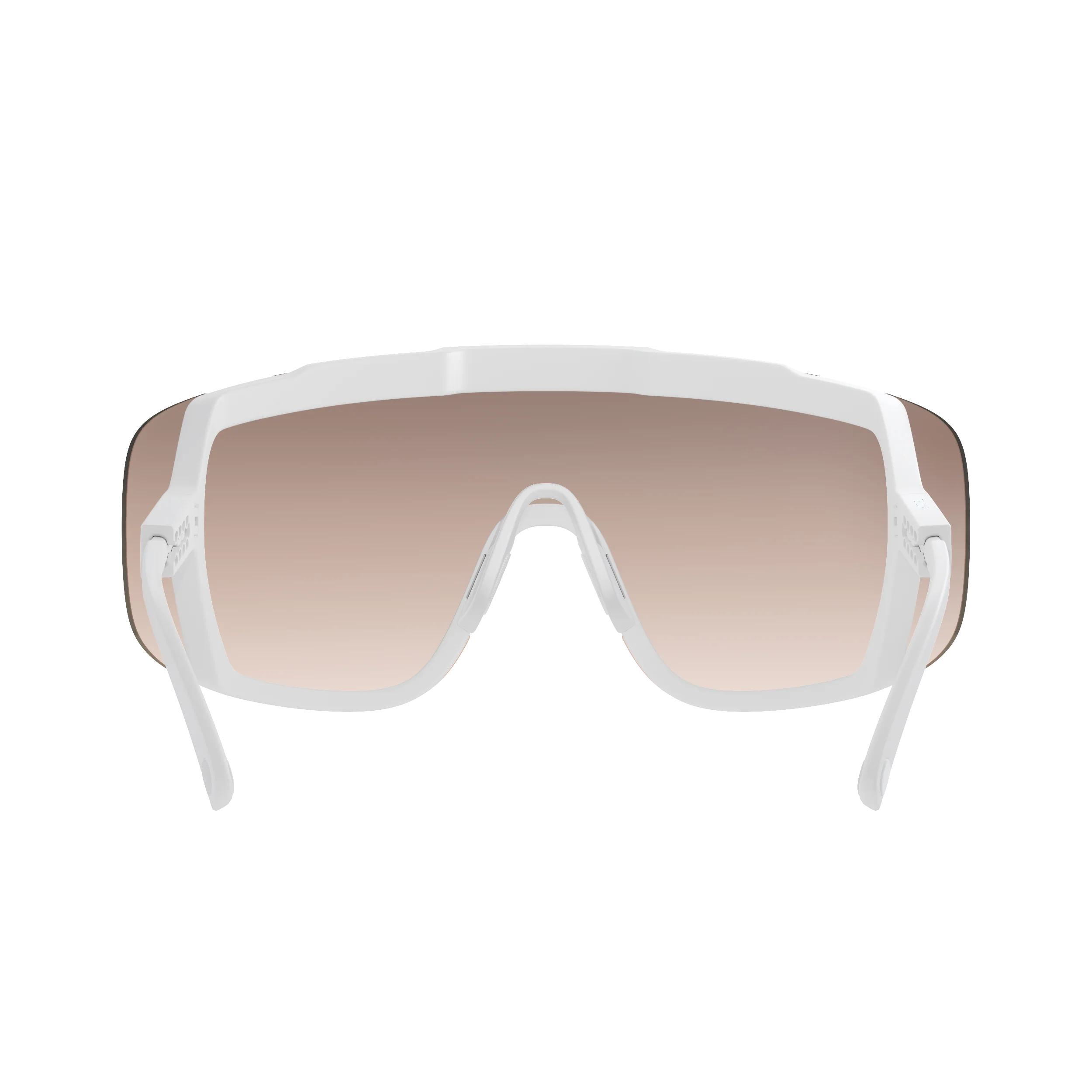 Lunettes POC DEVOUR WF + Blanc Verre Clarity Trail Partly Sunny Silver - Image 4
