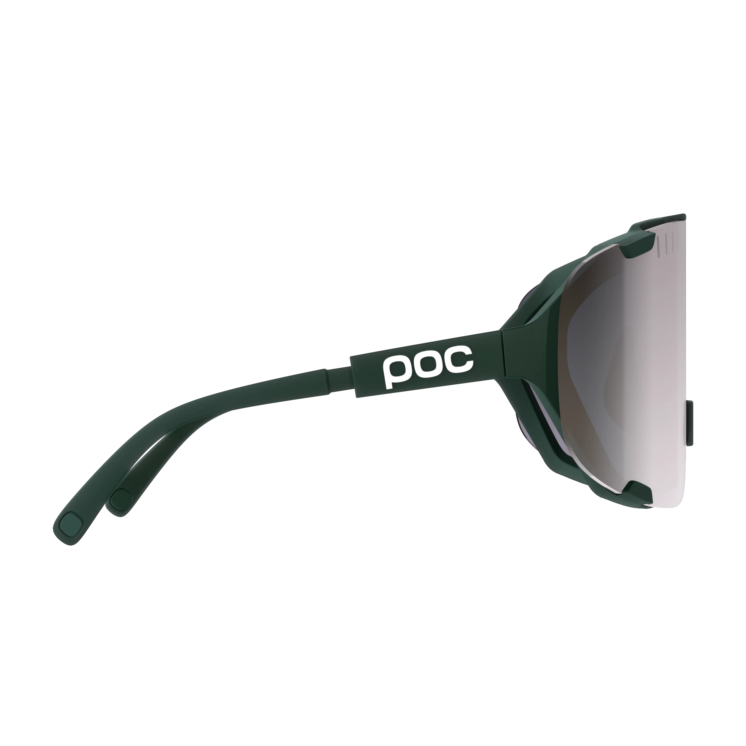 Lunettes POC DEVOUR WF + Kaki Verre Clarity Road Sunny Silver - Image 3