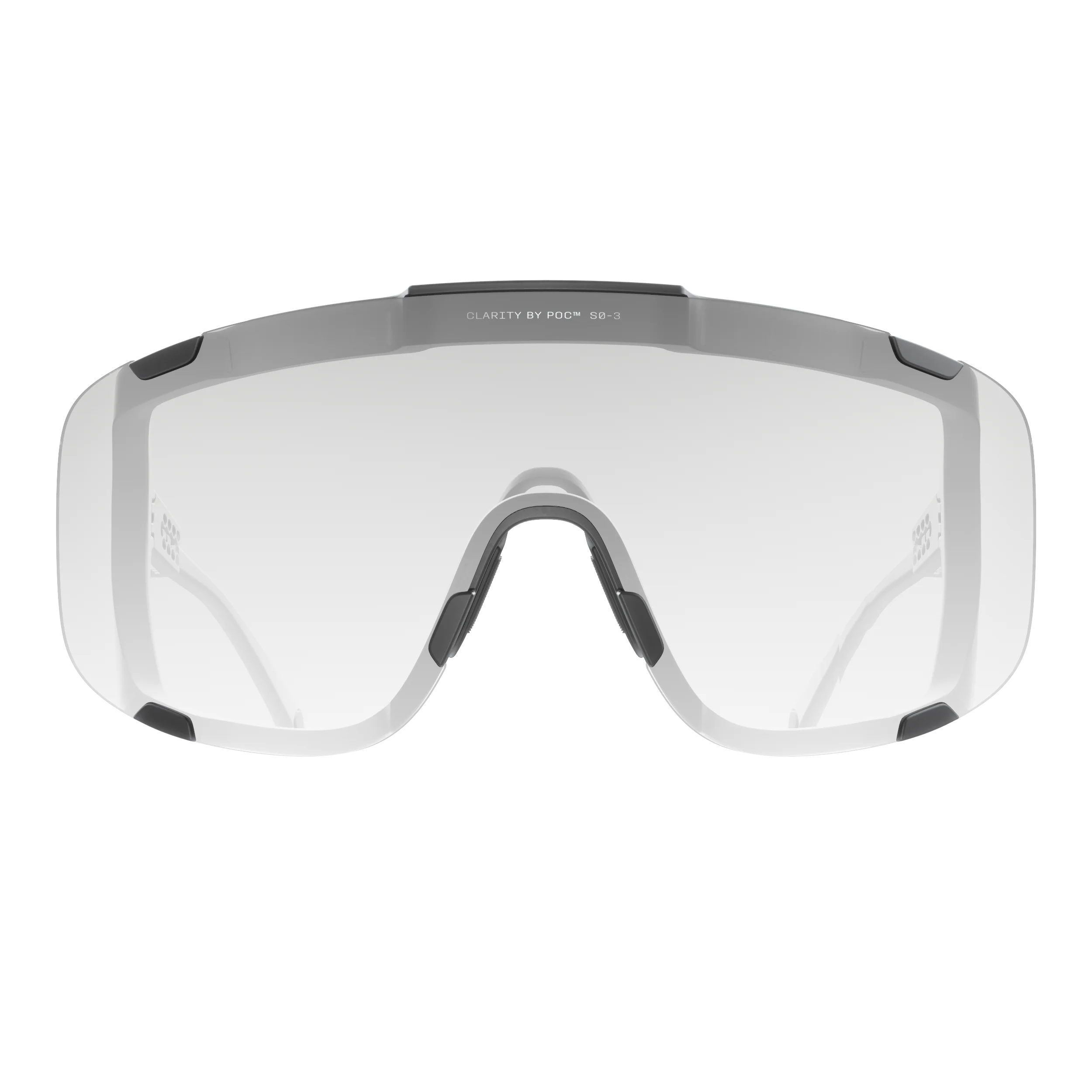 Lunettes POC DEVOUR WF Noir Translucide Verre Clarity Photochromique Grey - Image 2