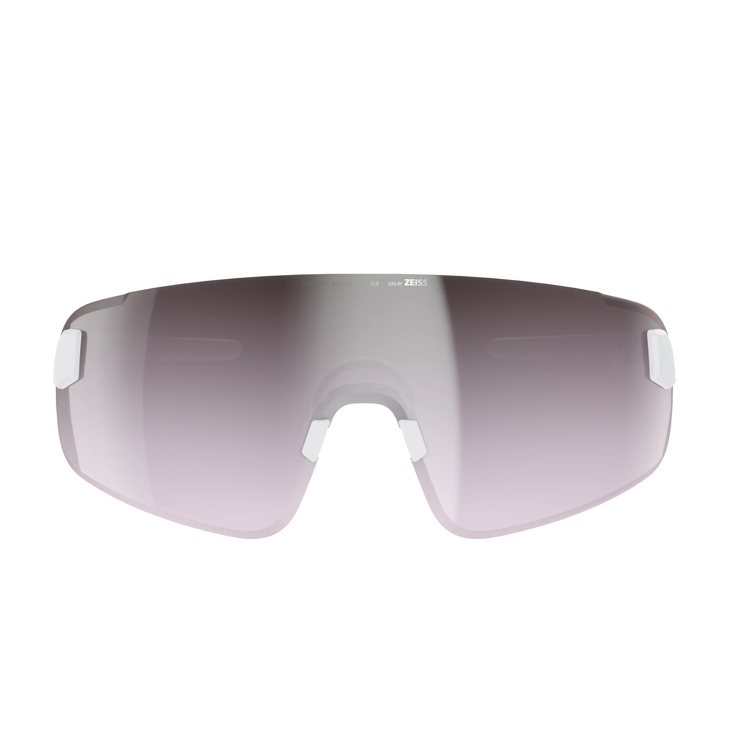 Lunettes POC ELICIT TORIC + Blanc Verre Clarity Road Sunny Silver - Image 2