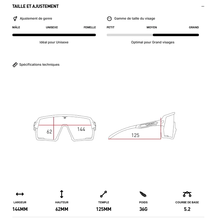 Lunettes RUDY PROJECT KELION Rose Verres RP Optics Multilaser Sunset - Image 7