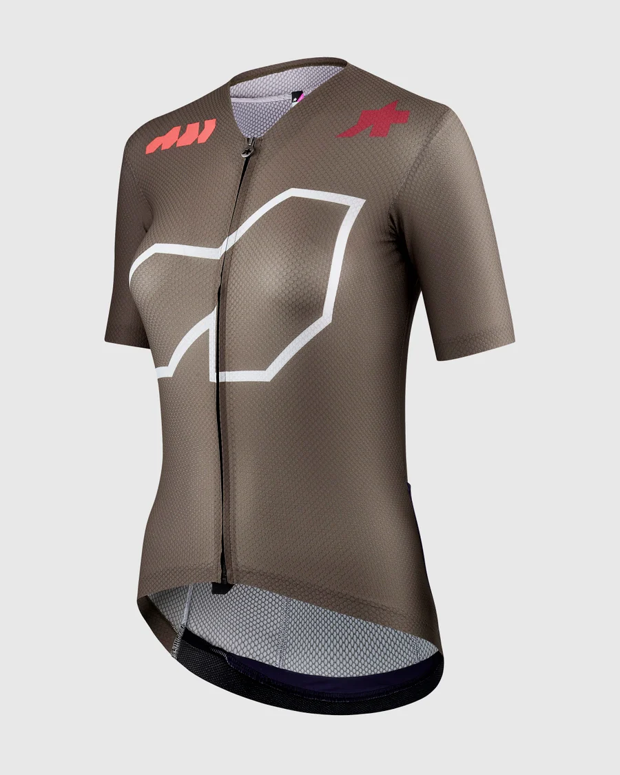 Maillot ASSOS DYORA R S11 We are the A Manches Courtes Femme Marron - Image 6