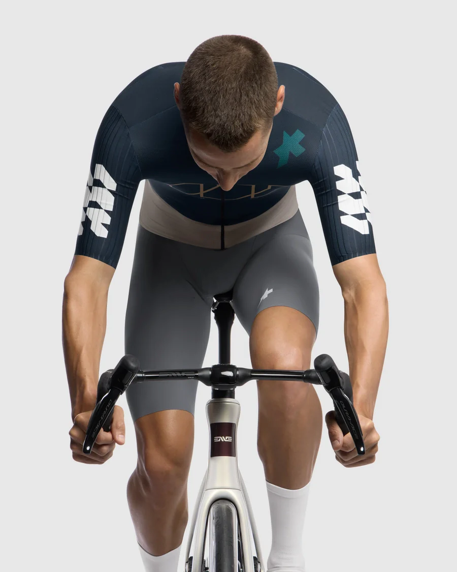 Maillot ASSOS EQUIPE RS S11 Something to Say Manches Courtes Bleu - Image 8
