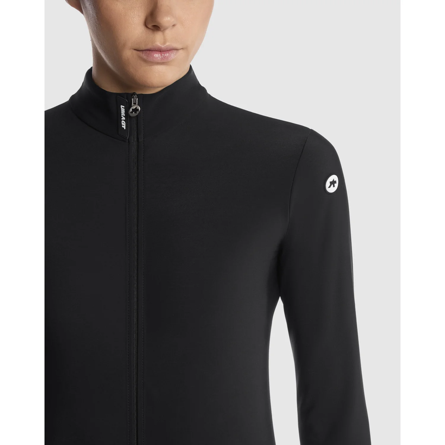 Maillot ASSOS UMA GT SPRING FALL C2 Manches Longues Femme Noir - Image 5