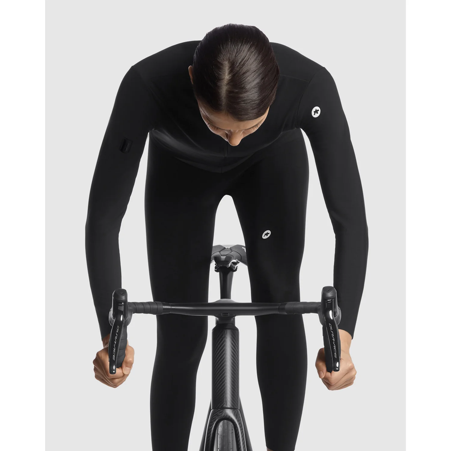 Maillot ASSOS UMA GT SPRING FALL C2 Manches Longues Femme Noir - Image 8