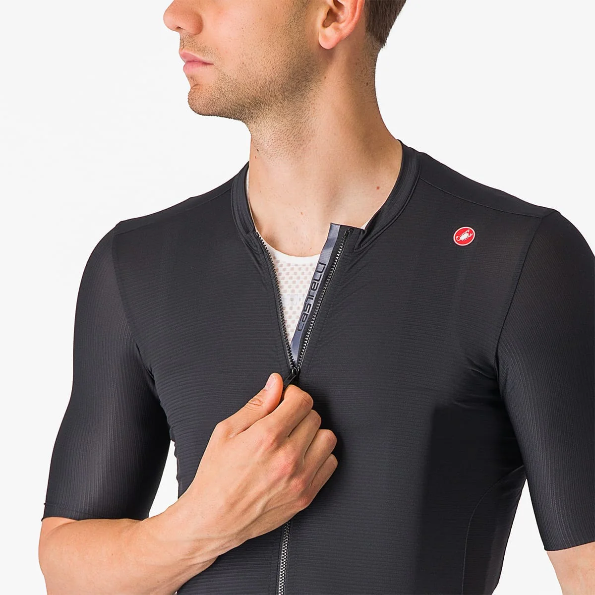 Maillot CASTELLI ESPRESSO Manches Courtes Noir - Image 5