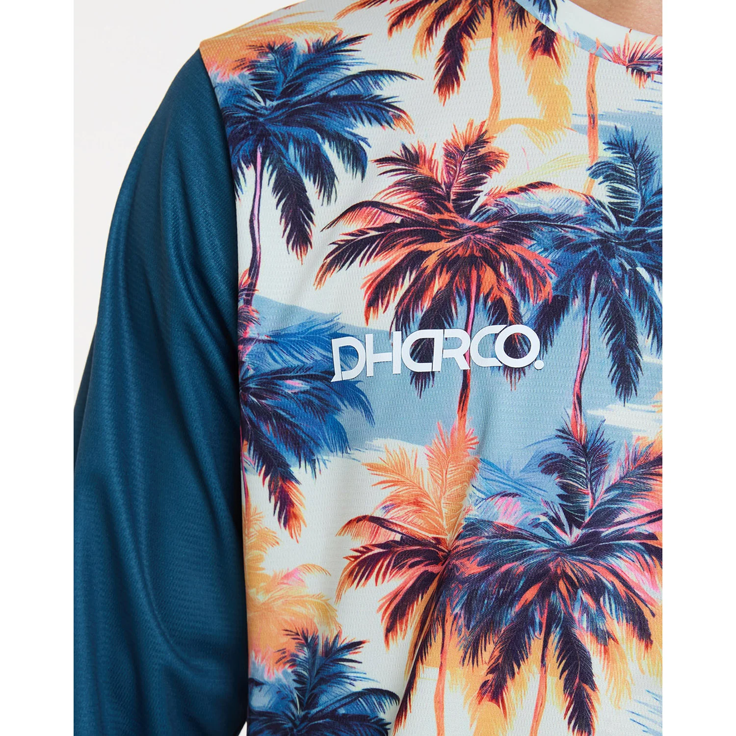 Maillot DHARCO GRAVITY VENICE BEACH Manches Longues Bleu - Image 9
