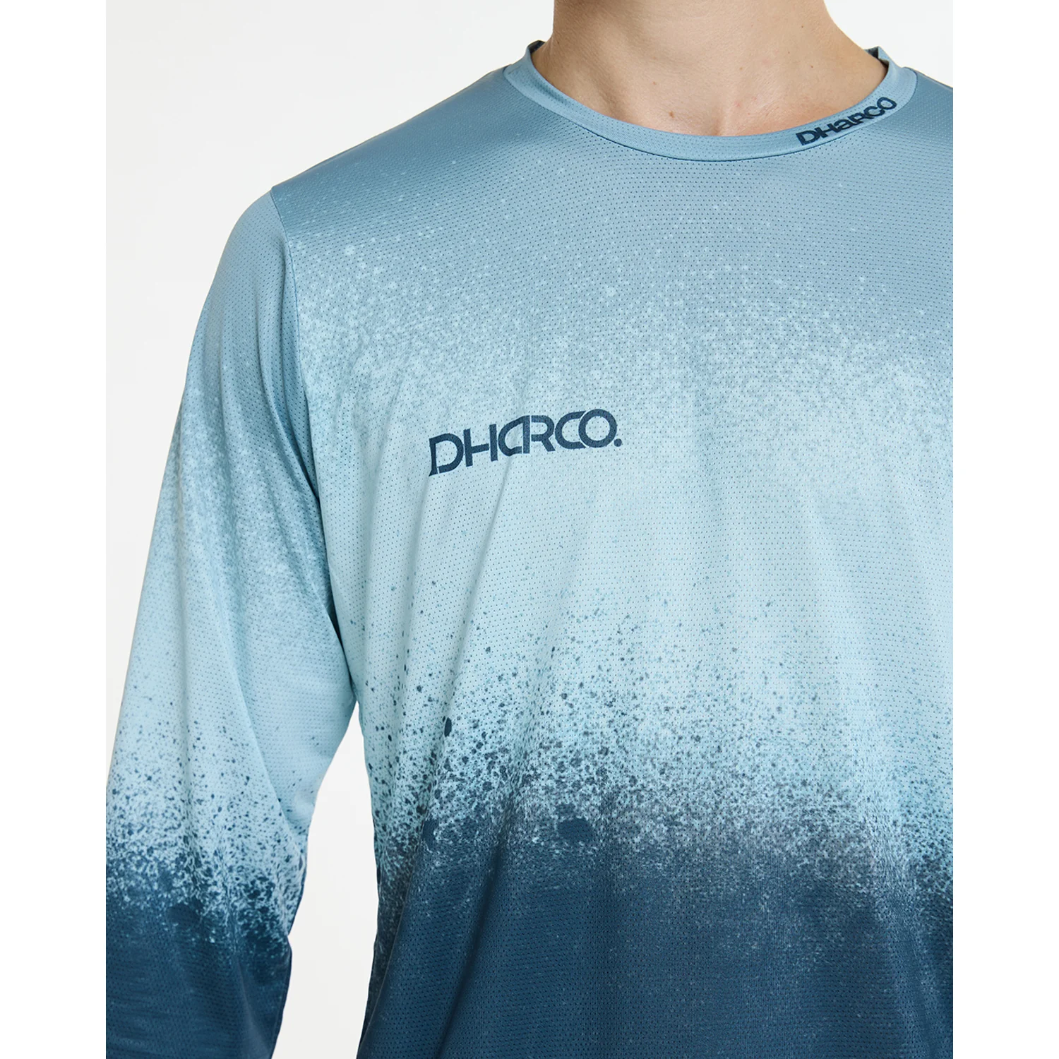 Maillot DHARCO RACE NU WAVE Manches Longues Bleu - Image 5