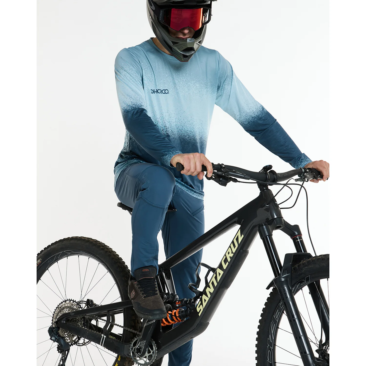 Maillot DHARCO RACE NU WAVE Manches Longues Bleu - Image 7