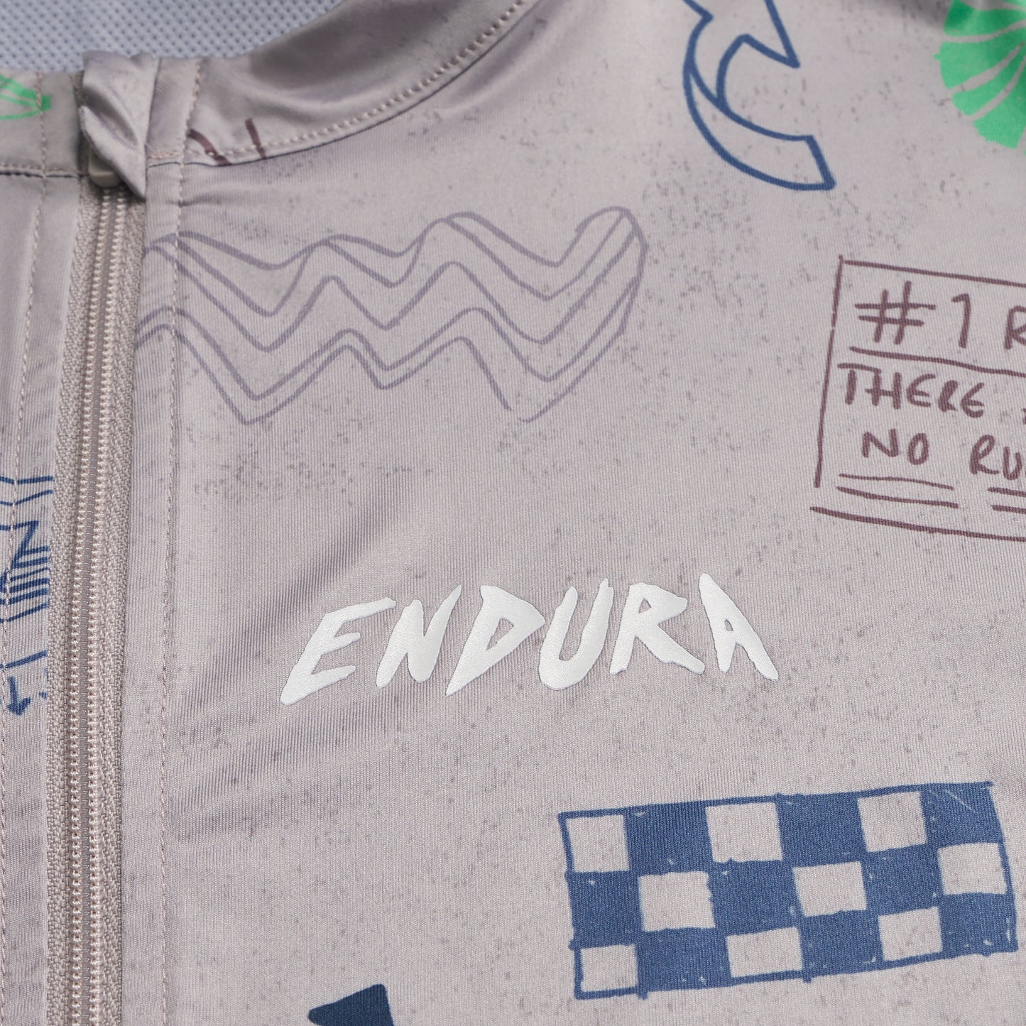 Maillot ENDURA PRO SL PRINT GTI Manches Courtes Femme Titanium - Image 9