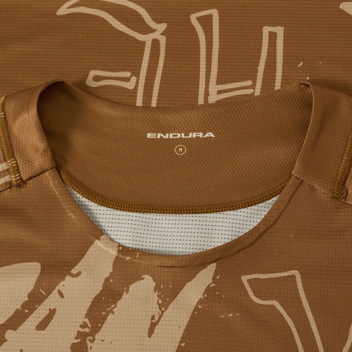 Maillot ENDURA SINGLETRACK PRINT Manches Courtes Bronze - Image 5