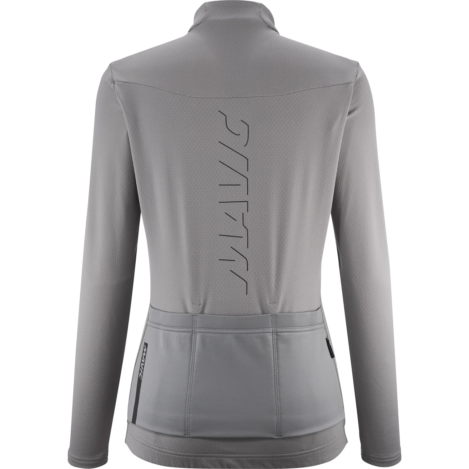 Maillot MAVIC AKSIUM THERMO Femme Manches Longues Gris - Image 2