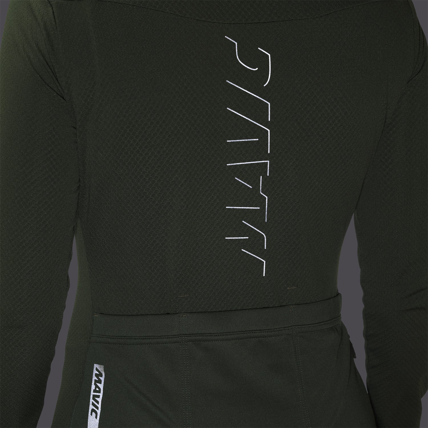Maillot MAVIC AKSIUM THERMO Femme Manches Longues Vert - Image 6