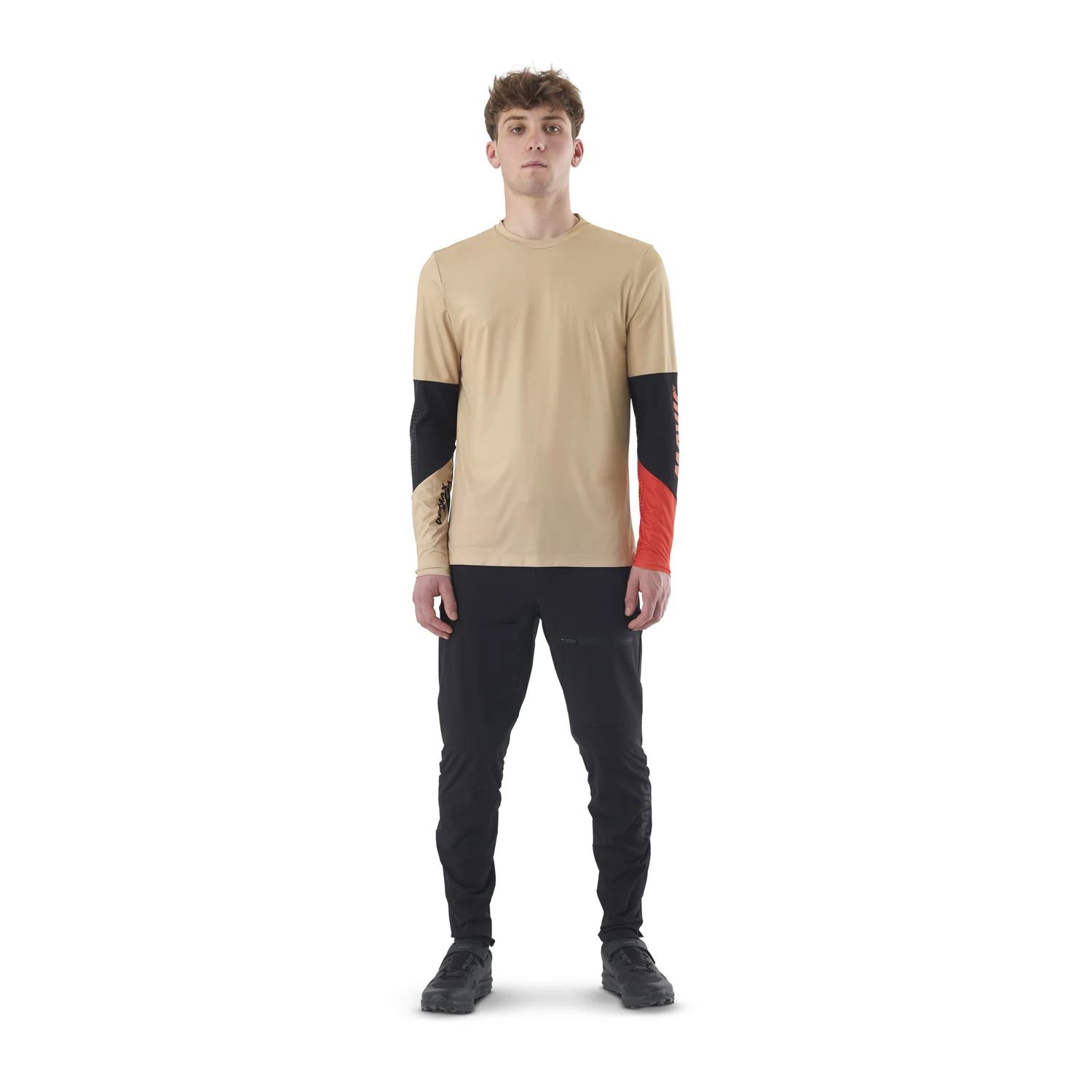 Maillot MAVIC DEEMAX ENDURO PRO Manches Longues Beige - Image 3