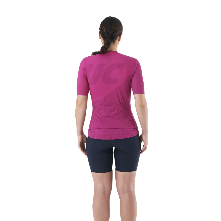 Maillot MAVIC ICON GRAPHIC Manches Courtes Femme Fuschia - Image 3