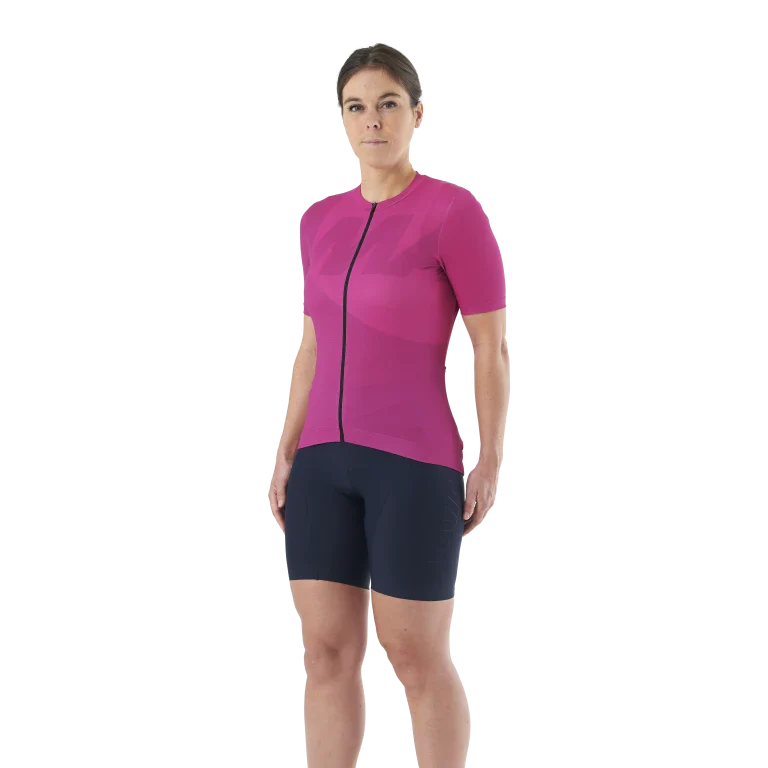 Maillot MAVIC ICON GRAPHIC Manches Courtes Femme Fuschia - Image 4