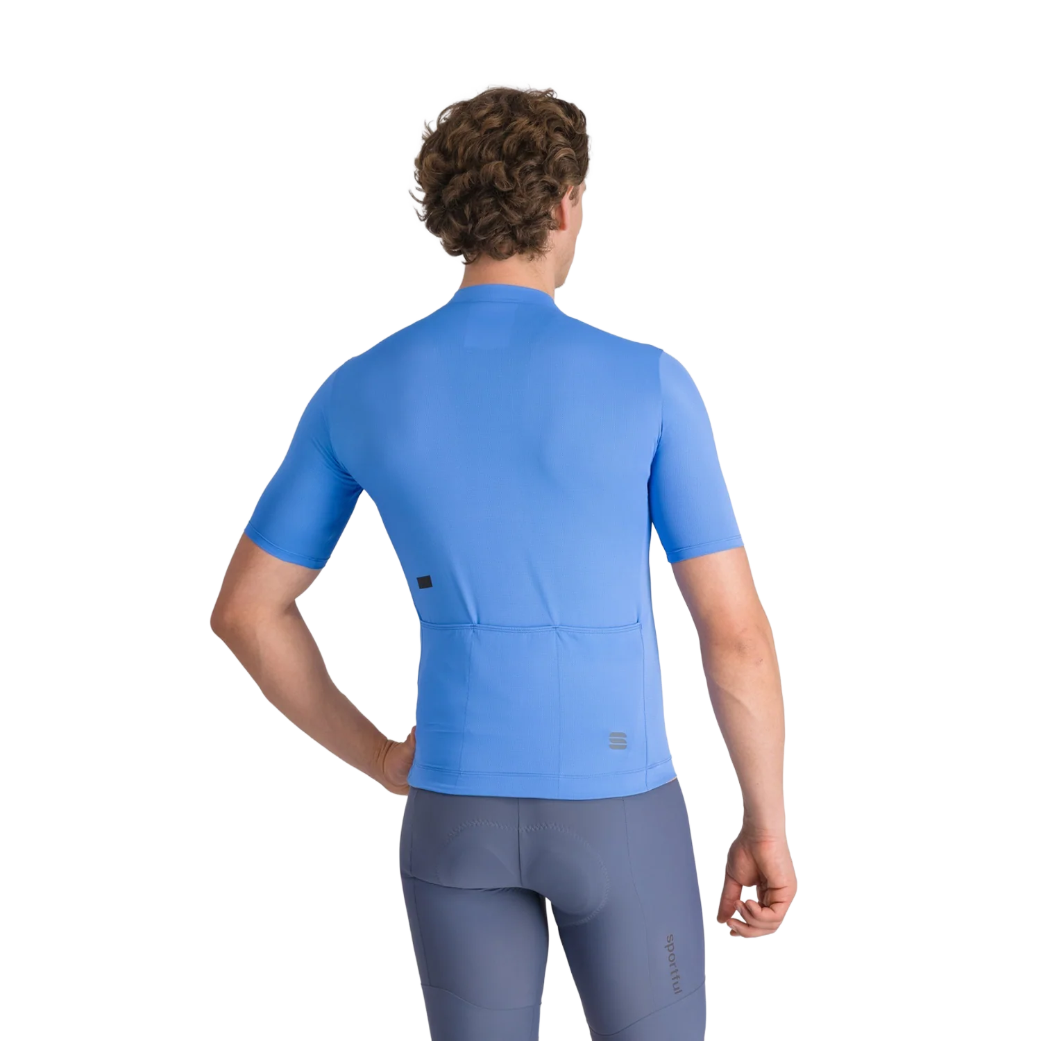 Maillot SPORTFUL CLASSIC JERSEY Manches Courtes Bleu - Image 4