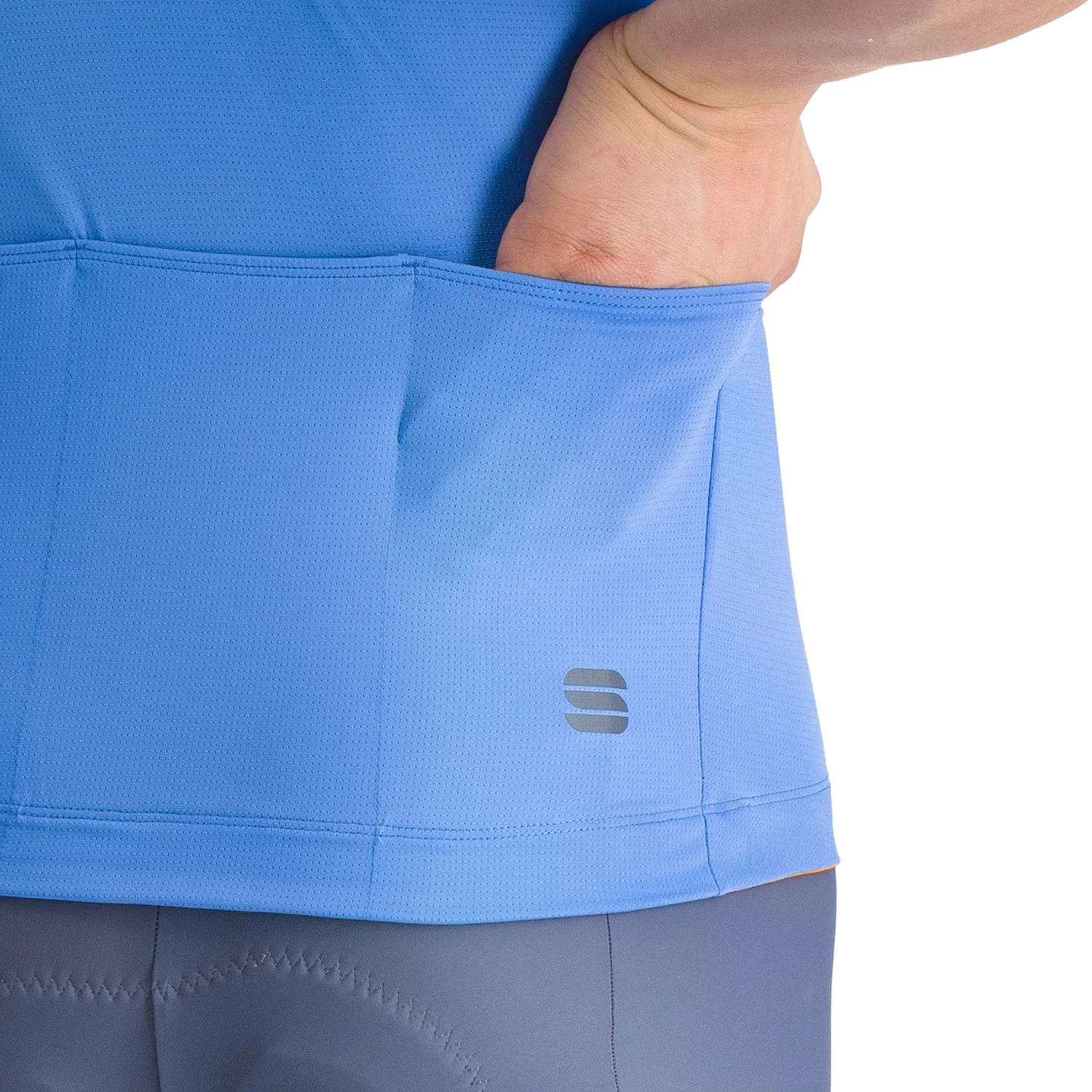 Maillot SPORTFUL CLASSIC JERSEY Manches Courtes Bleu - Image 5