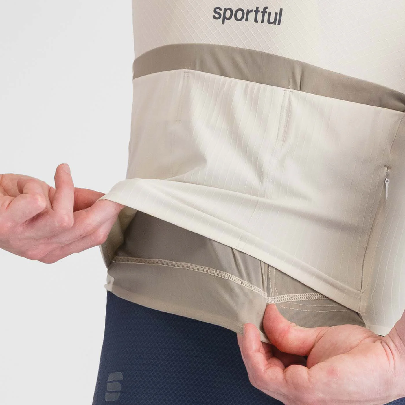 Maillot SPORTFUL HYPEREPIC Manches Courtes Crème - Image 3