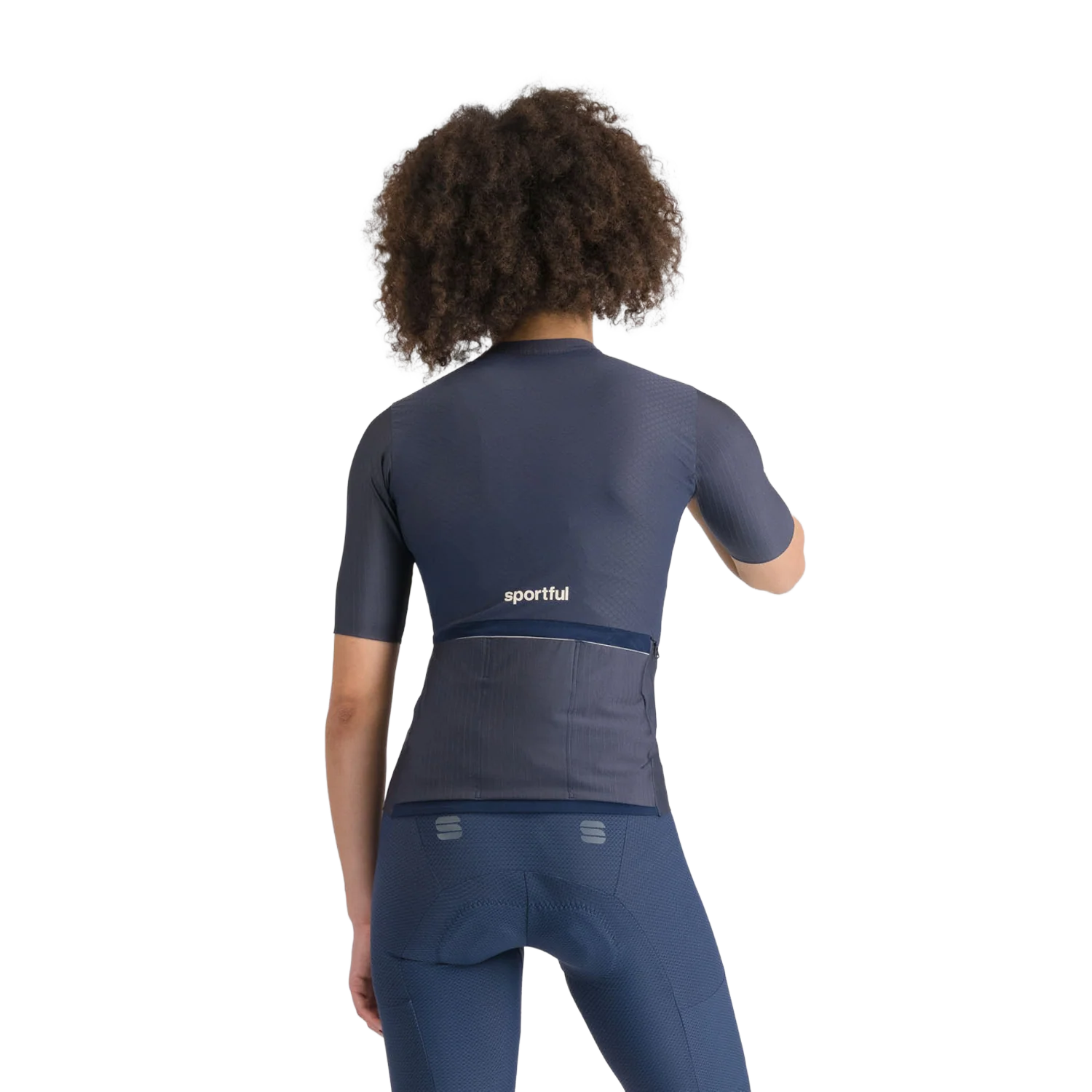 Maillot SPORTFUL HYPEREPIC Manches Courtes Femme Bleu - Image 2