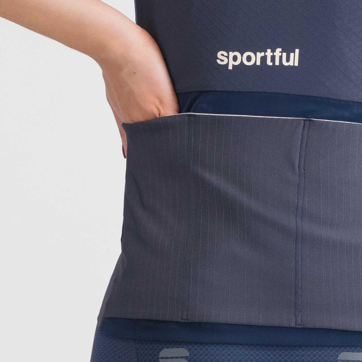 Maillot SPORTFUL HYPEREPIC Manches Courtes Femme Bleu - Image 4