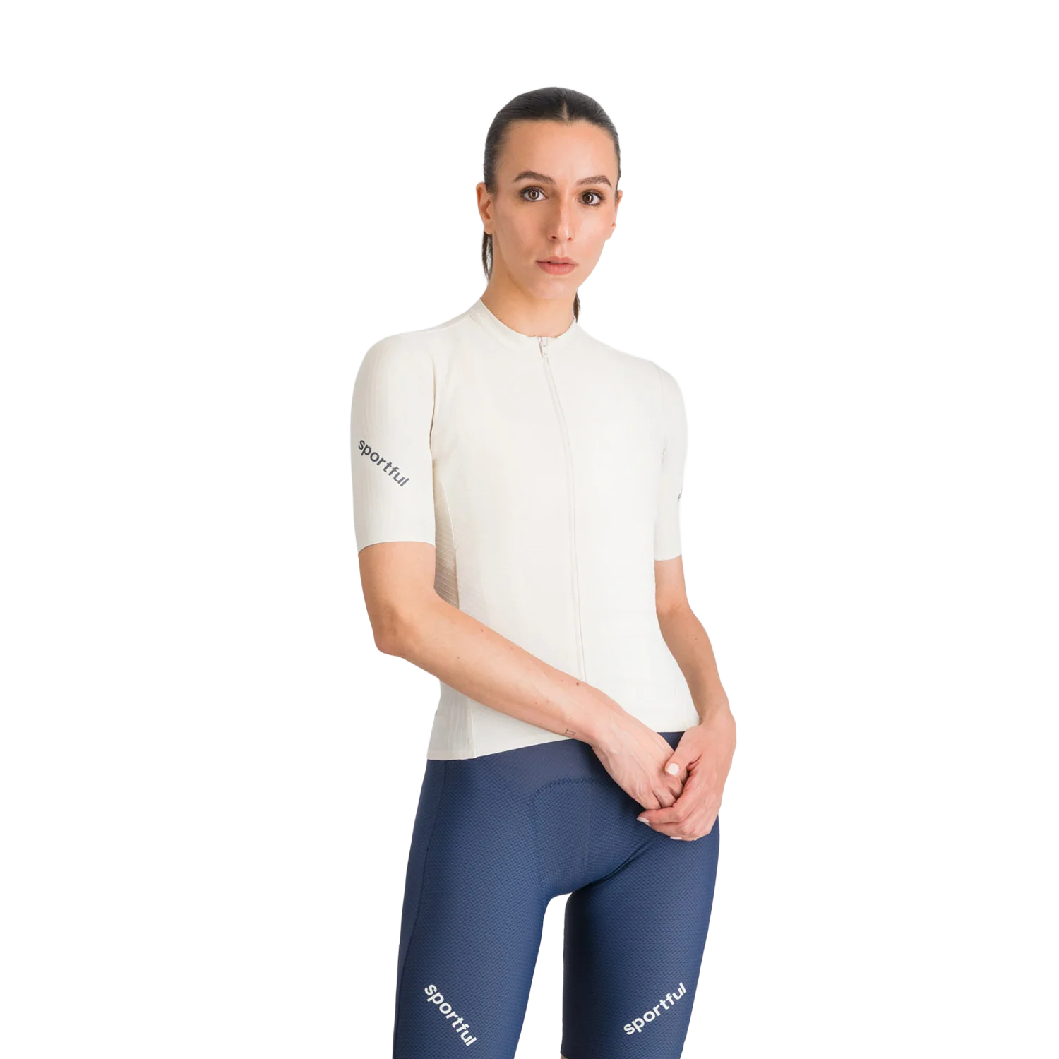Maillot SPORTFUL HYPEREPIC Manches Courtes Femme Crème - Image 3