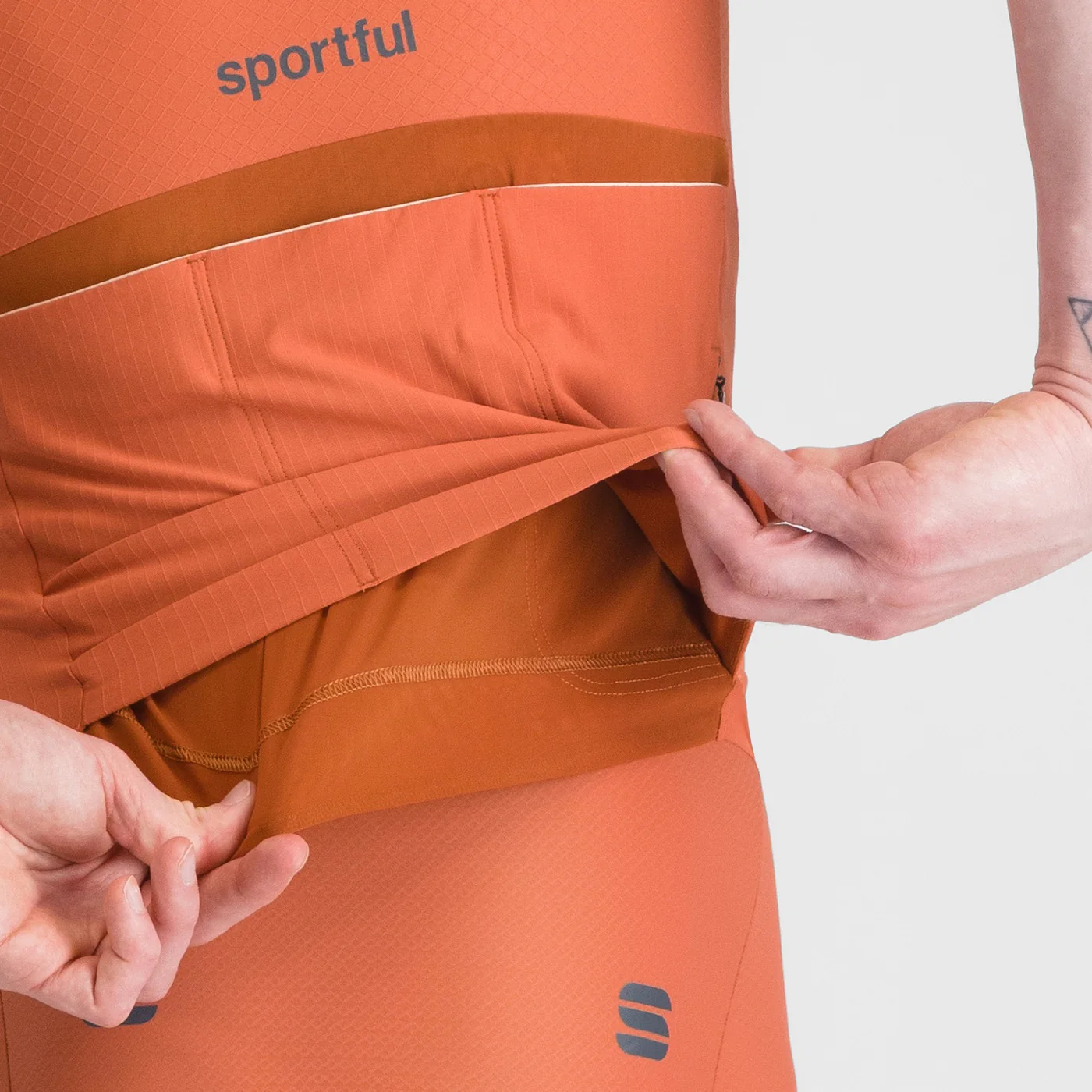 Maillot SPORTFUL HYPEREPIC Manches Courtes Orange - Image 3