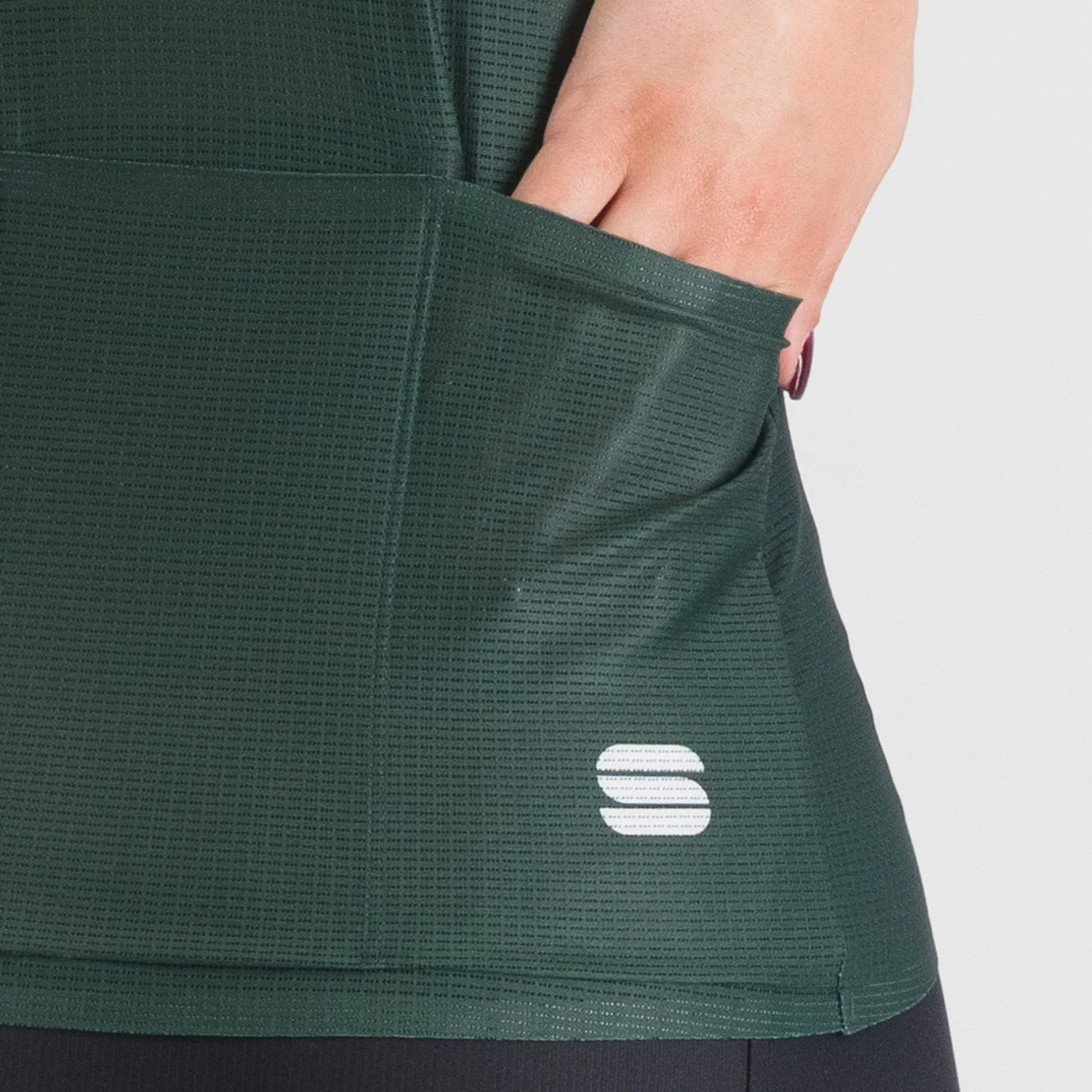 Maillot SPORTFUL LIGHT 2 Manches Courtes Femme Kaki - Image 4