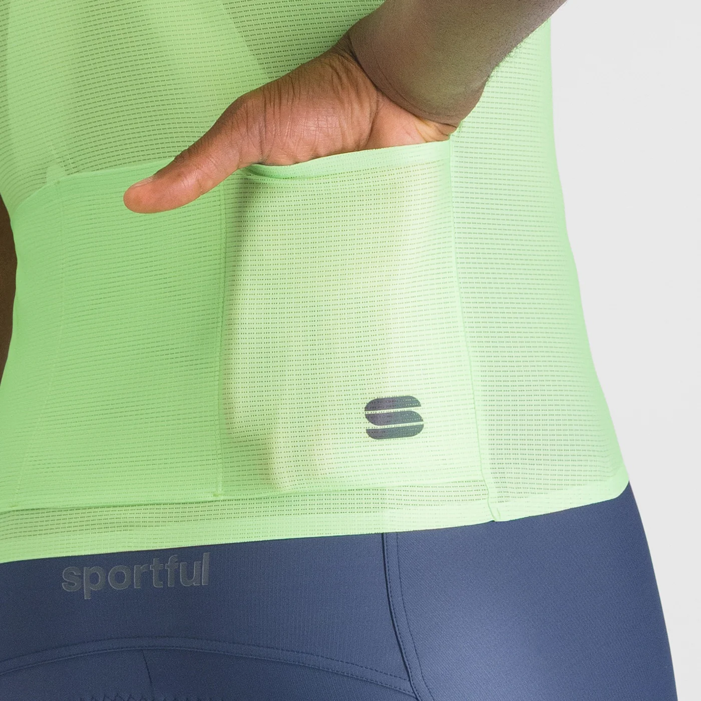 Maillot SPORTFUL LIGHT 2 Manches Courtes Vert - Image 3